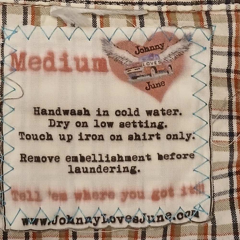 Upcycled Western Shirt Beautiful Native American Girl - Picture 10 of 11